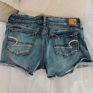 American Eagle Stretchy Jean Shorts